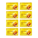 Patanjali Haldi Chandan Kanti Body Cleanser Soap for Men and Women(150g, Pack of 8), Nourishing & Moisturizing, Natural Aloe Vera Soap for Soft Skin