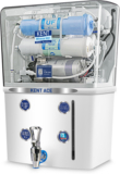 KENT Ace 8 L RO + UV + UF Water Purifier Advanced RO Tech for Sabse Shudh Paani Auto Flush 8L 20 LPH Ideal for Borewell/Tanker/Municipal Water Largest Service Network(White)