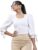 Tokyo Talkies Puff Sleeves Round Neck Crop Corset Top