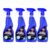 Pipkin Glass And Surface Cleaner Liquid Spray – 500 Ml (Pack Of 4) | All-Purpose Glass Cleaner For Car, Kitchen And Home Surfaces | Multi Surface Cleaner