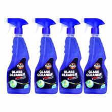Pipkin Glass And Surface Cleaner Liquid Spray – 500 Ml (Pack Of 4) | All-Purpose Glass Cleaner For Car, Kitchen And Home Surfaces | Multi Surface Cleaner