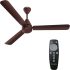 Crompton Energion Hyperjet 5 Star 1200 mm 3 Blade Ceiling Fan(BLDC Motor with Remote | Brown | Pack of 1)