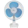 RR Signature Centaur 400 MM Table Fan For Home & Office|90 Degree Silent Oscillation | High Air Delivery | 3 Speed Setting | 2 Year Warranty 【White-Blue】