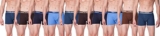 LUX VENUS Multicolor Trunks 100% Cotton Men’s (Colors & Print May Vary) (Pack of 10, 85 cm)