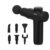 Lifelong Llgm109 Percussion Massage Gun For Pain Relief, Deep Tissue, 6 Speeds & 7 Massage Heads, Cordless, Quiet Operation For Neck, Shoulders, Back, Arms, Legs & Feet (Black)