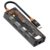 Portronics MPort View One 5-in-1 USB Type-C USB Hub/Docking Station,Type-C PD&Data, USB 3.0 SuperSpeed,USB 2.0,RJ45 Ethernet, 4K@30Hz HDMI,Transparent Case for Laptop, PC & More (Black)