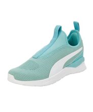 Puma Womens Anzarun Krick Pro Wns Slipon Blue Turquoise-Mint-White Sneaker – 7 Uk (39180102)