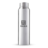 Rama Stainless Steel Water Bottle 950 Ml | 304 Food-Grade Stainless Steel | Leakproof, Rust-Proof, Durable | Lightweight Single Wall Bottle | Perfect For Home, Office, School, Gym & Travel