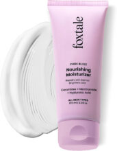 Foxtale Nourishing Ceramide Moisturizer for Dry Skin, Skin-Barrier Repair & Hydration(100 ml)