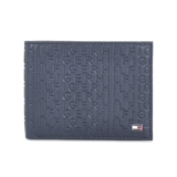 Tommy Hilfiger Leather Erik Mens Passcase Wallet Navy(8903496160772)