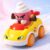 Storio Foodie Toy Car – Mr Icecream | Friction Powered Vehicle for 1–3 Year Old Boys & Girls | Push & Go Baby Car Toy | Cartoon Car for Toddlers 12–18 Months | Safe Durable Educational Toy for Kids
