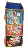 DC Super Friends Fun Hanging Rack, Folding Wall Hanging Shelves, FR3B_DC1