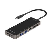 Promate Usb C Hub, 11 In 1 Type C For Macbook Pro, Macbook Air, Xps, Primehub Pro