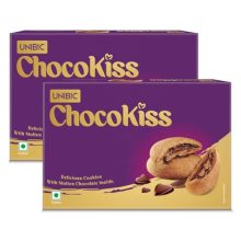 Unibic Choco Kiss Cookies | Centre Filled Cookies | Chocolate Cookies 500Gm