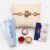 Oblivion OM Multicolor Rakhi for Brother & Bhaiya with Customized Travel Tumbler-1800ml – Raksha Bandhan Gift Set with Roli Tikka, Pooja Coin & Greeting Card | Pack of 5 (Random Color)