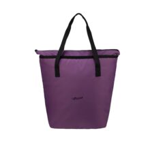 F Gear Flex Purple Tote Bag for Women|Handbag with 1 Spacious Compartment & Inside 2 Pockets|Zip Closure, Premium Finish|Lightweight & Durable|Shopping, Stylish Office, Travel, College Tote