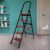 Zolmix® Premium Ladder for Home| 5 Step Stairs for Home Use| Foldable Step Ladder, Firm Grip, Wide Anti Skid Steps | Steel Sidi Non-Slip Handgrip| Durable Ladder 5 Years Warranty (Red- 5 Step)