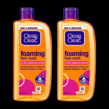 Clean & Clear Foaming 480ml| Clinically proven| Pimple & Acne removal Face Wash(480 ml)