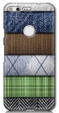 Amazon Brand – Solimo Designer Woven Fabric Design 3D Printed Hard Back Case Mobile Cover for Google Pixel