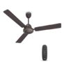 Havells 1200mm Ambrose DX BLDC Motor Ceiling Fan for Home | Remote Controlled, High Air Delivery Fan | 5 Star Rated, Upto 60% Energy Saving| Power: 380 RPM| 2 Year Warranty | (Pack of 1, Brown)