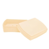 Flair Estella Soap Case – Stylish, Reusable & Durable Soap Box For Bathroom & Shower Use (Beige)
