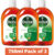 Dettol Disinfectant for First Aid Surface Cleaning and Personal Hygiene(750 x 3) Antiseptic Liquid(2250 ml, Pack of 3)