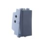 Wipro Northwest Nowa 6A One Way Switch, Silver Grey (pack of 10)