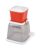 Crystal Plastic Onion and Vegetable Cutter, Standard, Multicolor
