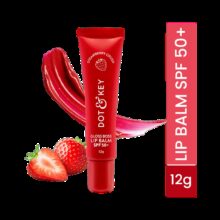 Dot & Key SPF 50 Lip Balm for Moisturization,Soft,Naturally Pink Lips,Strawberry Strawberry(Pack of: 1, 12 g)