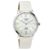 Timex Empera Analog Watch For Women With Mother Of Pearl Round Dial & White Leather Strap Band Water Resistant Women’S Wrist Watches – Twel12601