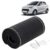 KINGSWAY® PU Leatherite Car Steering Cover Sewable Compatible with Maruti Suzuki Alto K10 (Year 2022 Onwards), Black Color with Silver Thread, Pack of 1 with Sewing Needle and Thread