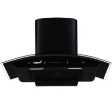 Livpure Avian 90 Cm | Curved Glass | 1450 M³/Hr Suction | Filterless | Touch & Gesture Control | Low Noise | 10 Years Motor + 2 Years Comprehensive Warranty | Black