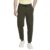 Spykar Green Slim Fit Low-Rise Track Pants for Men