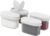 Signoraware Sprinkles N Spice Small Container with Lid (120mlx4 | Set of 4 | White)