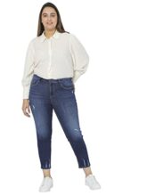 Vero Moda Women’s Loose Jeans (117642401-Dark Blue_Dark 31)