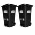 Signora Ware Plastic 7 Liters Modern Lightweight Pedal Dustbin/Thrash Can Dustbins With Lid For Home/Non Garbage Smell/Unbreakable Single Mould/Heavy Duty Kitchen Bedroom Bathroom (7Ltr Brown),1 Count