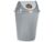 Aristo Swing Lid Dustbin With Metal Side Handle 60 Ltr Grey