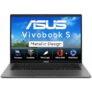 ASUS Vivobook S14,Intel Core Ultra 7 255H (Series 2),Intel iGPU,16GB RAM,512GB SSD,FHD+,14″,60Hz,Windows 11,M365 Basic (1Year),Office Home 2024,Matte Gray,1.4 Kg,S3407CA-LY083WS,Metallic Design Laptop