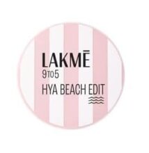 Lakme 9to5 Hya Matte, Beach Edit Cushion Foundation, N 260-Neutral Honey, Matte Finish, Buildable Coverage, SPF 40, 12 gm