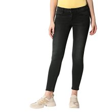 Pepe Jeans Women’S Skinny Jeans (Pl204332Q018_Dark Wash_28)