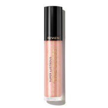 Revlon Super Lustrous Lip Gloss, Non-Sticky, Hydrating, High Shine Finish, 205 Snow Pink, 0.13 oz