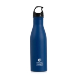 Clay Craft Vacbott Skipper Single Walled Non Insulated Water Bottle-850Ml, 1-Piece(Blue) Leak Proof | Easy Grip |Easy To Carry| Gym Bottle | Home | Kitchen | Hiking | Treking Bottle | Travel Bottle
