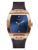 GUESS Mens 43 mm Phoenix Blue Dial Genuine Leather Analog Watch – GW0386G2