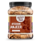 Marwar Seth Naturally Dried Premium Anjeer 1Kg | Soft Juicy Figs Dry Fruit | No Added Sugar | Rich Source Of Fiber | Low In Fat | Healthy Snack | Jar Pack Of 1