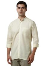 Van Heusen_Mens__Shirt_(VHSFFCUBO47723_Light Yellow_42)