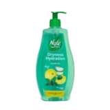 Nyle Naturals Dryness Hydration Shampoo, with Tulsi, Amla and Aloe Vera, Gentle & Soft Shampoo, pH Balanced and Paraben Free, For Men & Women, 1L
