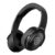 pTron Studio Pro w/ 65Hrs Playtime, Wireless Over Ear Headphones w/HD Mic, Dual Device Pairing, TruTalk AI-ENC Calls, Low-Latency Game & Music, 40mm Drivers, BT5.4, Type-C Fast Charging (Jet Black)