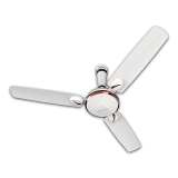 Bajaj Sintelle Ee 1200 Mm Ceiling Fans For Home | Rust Free Coating For Long Life | High Air Delivery | 2 Years Warranty | White & Ruby Copper