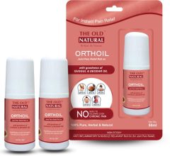 The Old Natural Orthoil Roll on I For Joint Pain Relief(Pack of 2)