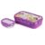 CELLO Thermo Click Toons Big | 100% Food Grade | Leak Proof & Break Resistant | 2 Containers Lunch Box, 1024 ml, Violet